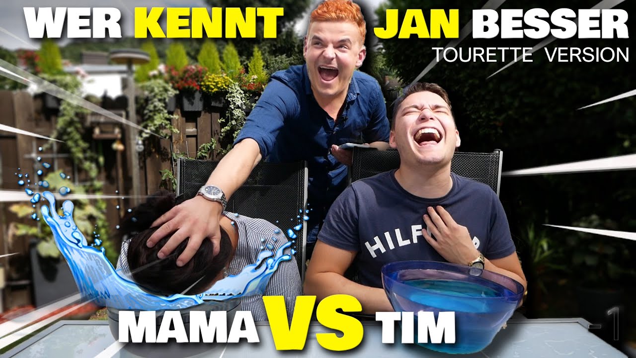 Tourette erzählt ALLE Geheimnisse: Jans Mutter ist geschockt! Wer kennt Jan besser?! (Falsch=Wasser)
