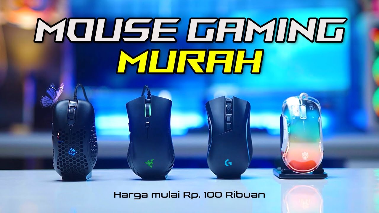 5 Rekomendasi MOUSE GAMING Murah TERBAIK 2025 - YouTube