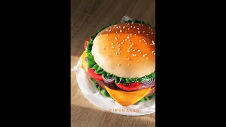 ТОРТ-БУРГЕР 🍔/burger cake