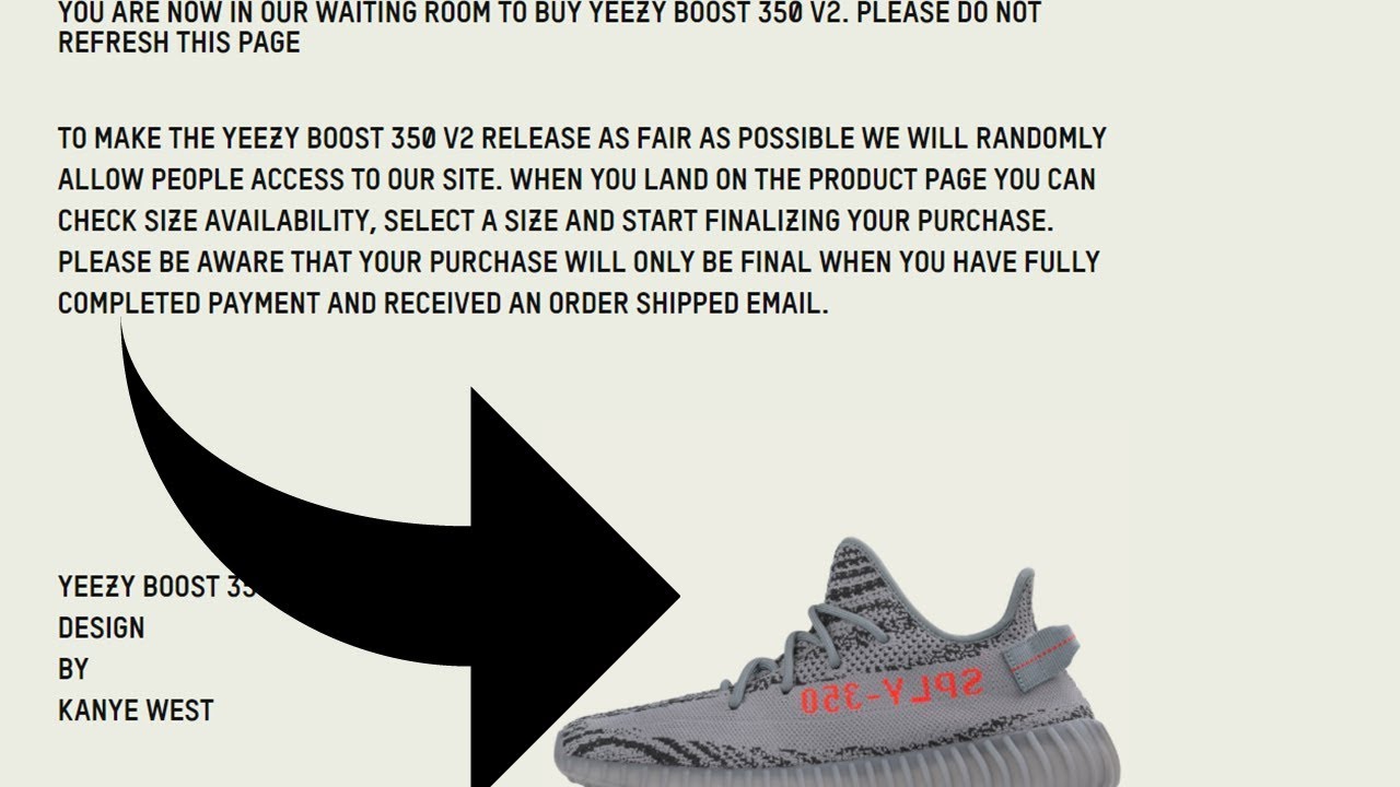 how long does the yeezy waiting room take