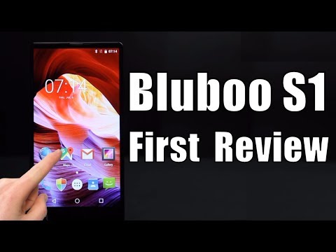 Bluboo S1 First Review: Bezel-less Phone for $150 (Official Video)