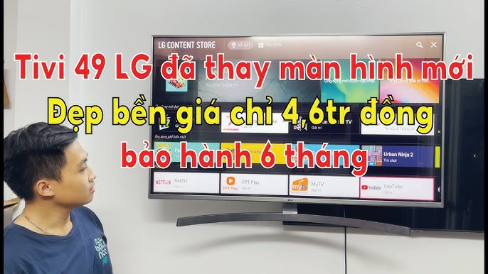 Tivi 49LG 4K (49uk7500pta) Đã thay màn hình mới bảo hành 6 tháng ...