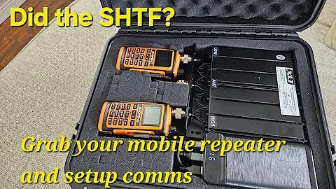 DIY GMRS Repeater Build: 10+ Mile Range for SHTF & Hunting!  Field-Tested!