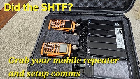 DIY GMRS Repeater Build: 10+ Mile Range for SHTF & Hunting!  Field-Tested!