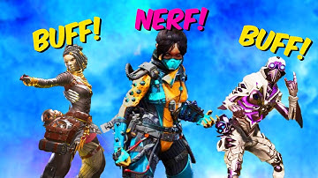 All Major Changes in 4 Minutes - Wraith Nerf, Lifeline Buff!