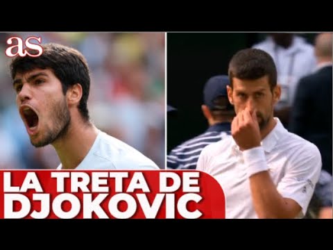 WIMBLEDON | La TRETA de DJOKOVIC cuando se vio CONTRA LAS CUERDAS frente a ALCARAZ | DIARIO AS