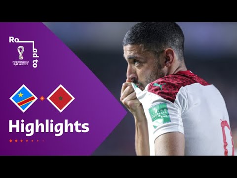 D.R. Congo Morocco Goals And Highlights