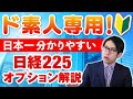 日経225オプションとは？ド素人向け！投資初心者向けに日本一分かりやすいビデオ解説を行いました！225オプションを取引したい方はぜひ！