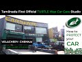 Tamilnadu first official turtle wax car care studio in chennai  car sense  velachery chennai