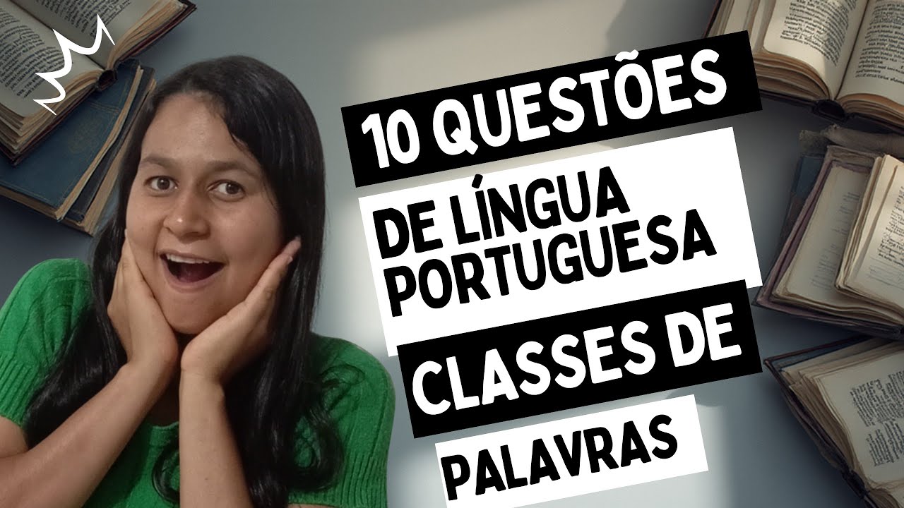 Questões de língua portuguesa para concurso público Classes de palavras.