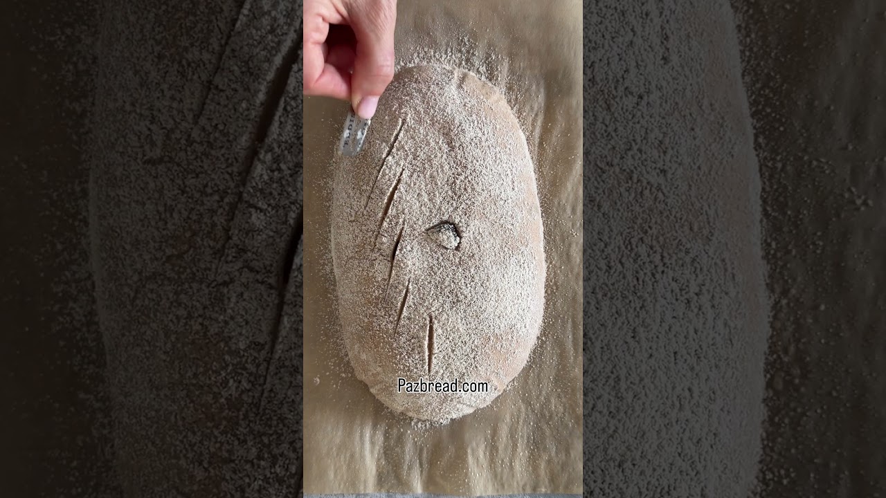 איך לחרוץ בצק 100% כוסמין מלא