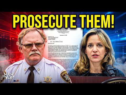 Sheriff unleashes CRIMINAL REFERRALS against Michigan Election Officials!
