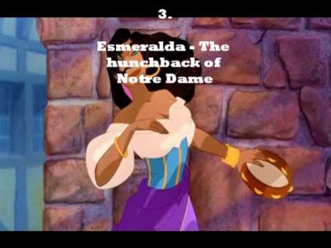 My top 30 Disney female characters - YouTube