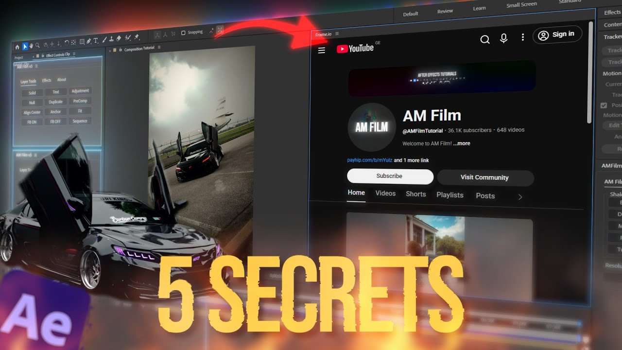 5 Things You Didn't Know About After Effects 🤯 - YouTube