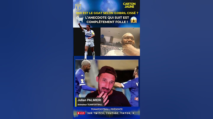 🟨 L'anecdote INÉDITE de Djibril Cissé Part.1 - "Quand il a rencontré son GOAT !"😱 - Carton Jaune