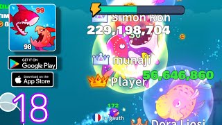 Eat Fish.IO : Fishbowl Battle High Score 2 Billion🔥With Flying Fish 🐠🐋🐟 Gameplay Part 18 screenshot 3