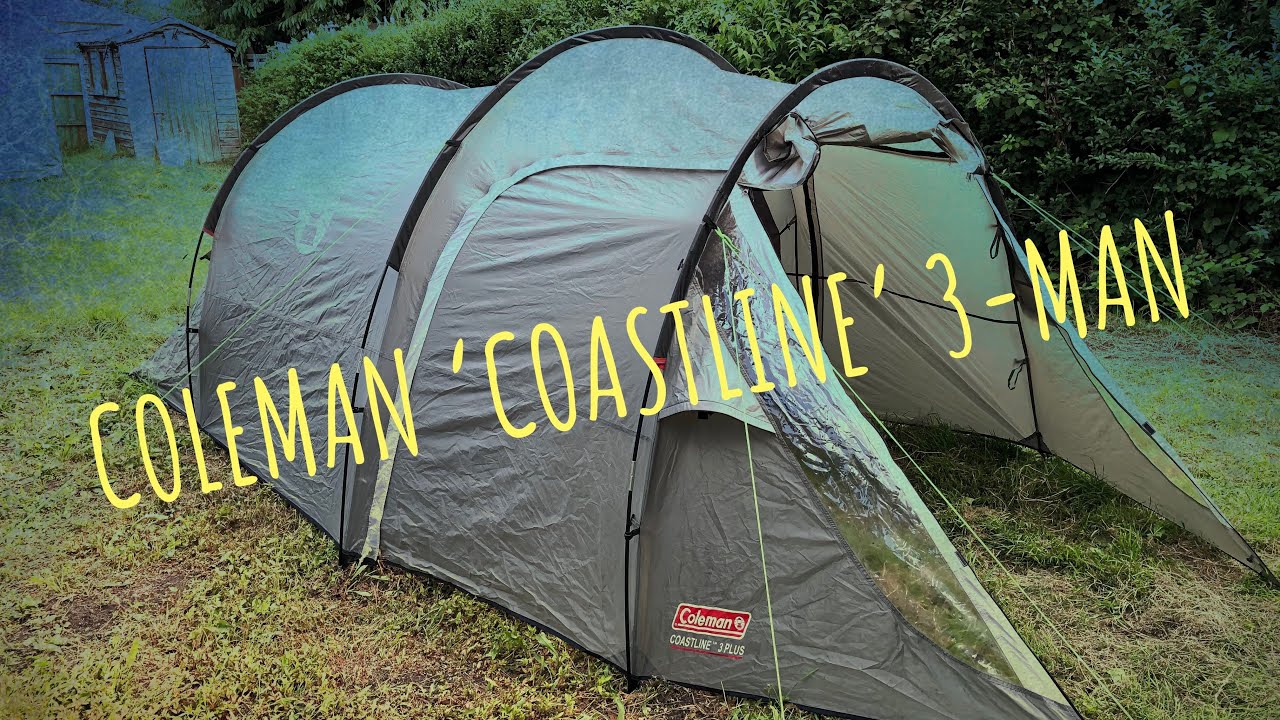 GEAR REVIEW: COLEMAN 'Coastline' 3 Person Tent - YouTube