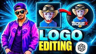 How to Create Free Fire Professional Logo 🤯@bonex4_ff  | Free Fire Logo Editing Tutorial. 