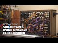 DIY Modular Jam -- Sub-octaves using a my new Clock Divider module