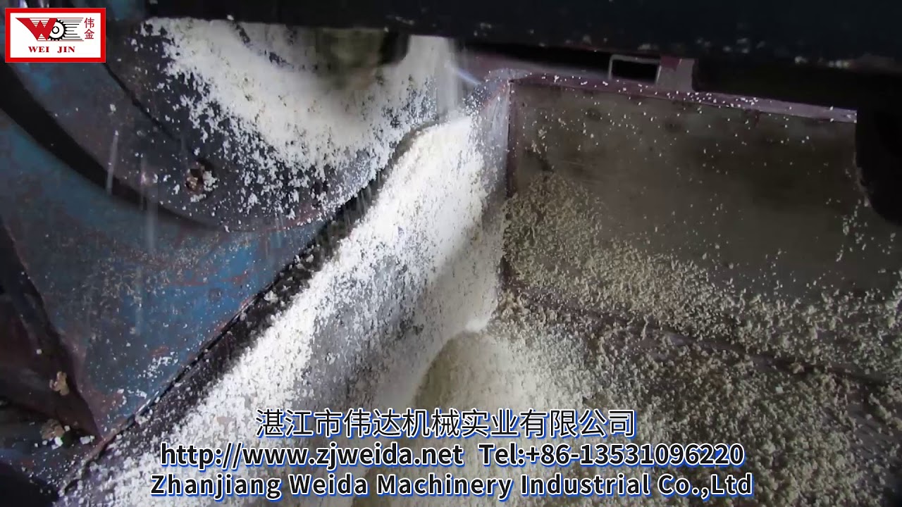 Latex gloves crushing machine YouTube