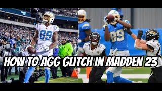 How to Agg Glitch In Madden 23 + How to Stop Aggressive Catches!