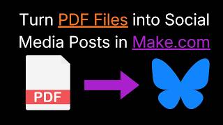 Create Social Media Posts from PDF files