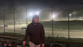 Unity raceway 7/1/25 Lelands victory race, 28 laps.