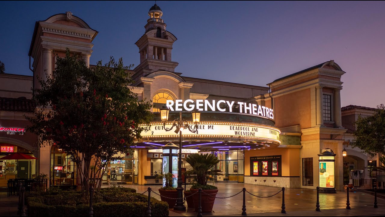 Calabasas Commons Blue Hour Photography