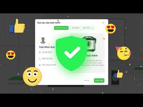  Số hóa quy trình bảo hành chỉ với 1 chạm