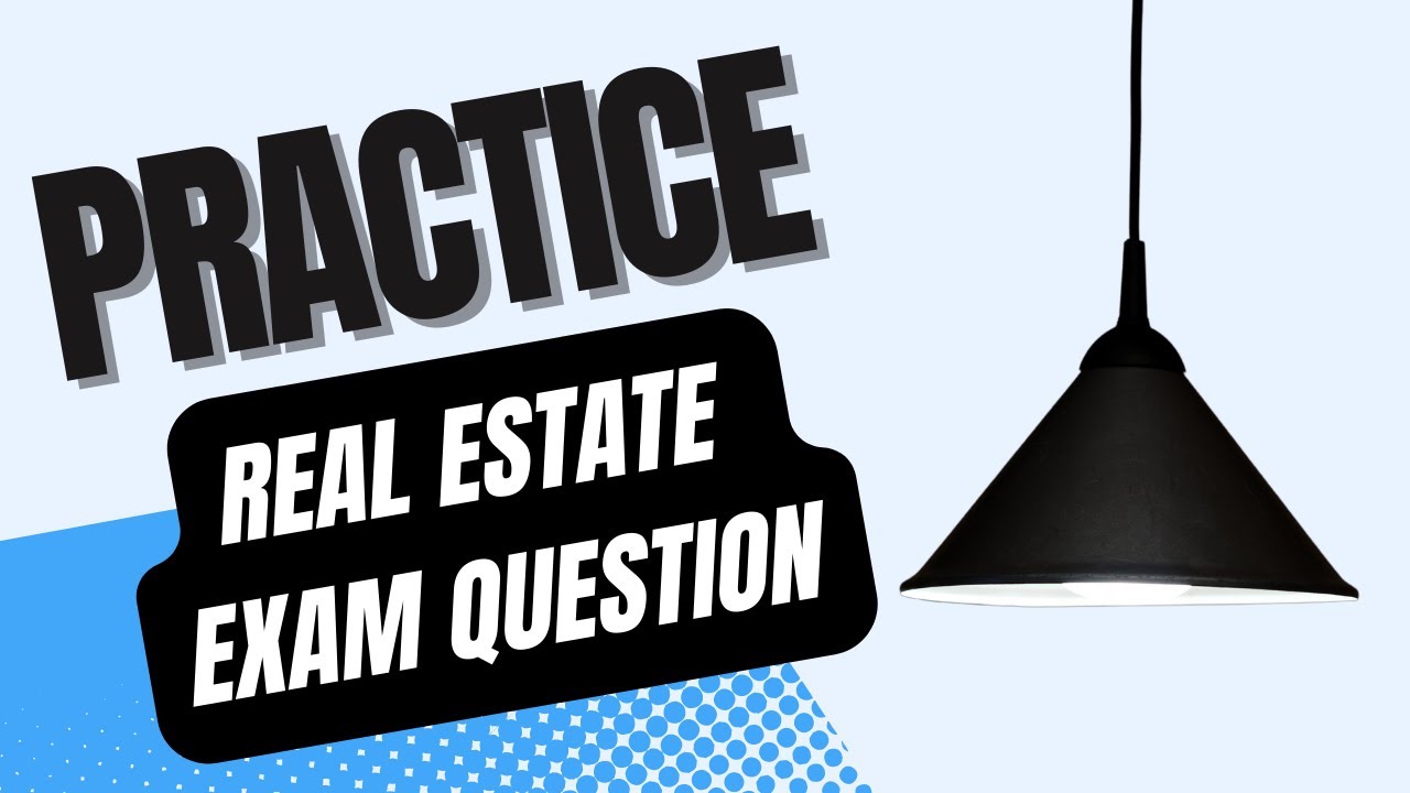 FINANCING Real Estate Exam Review Question & Answer Explained TrainingWithBrenda YouTube
