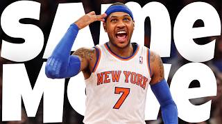 One of the best scorers of all time kept it basic! Carmelo Anthony
