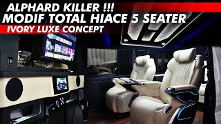 HIACE SUPER NYAMAN 5 SEATER !!! BUKAN MODIF TANGGUNG !!