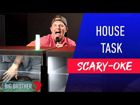 The Housemates sing Scary Karaoke | House Task | Big Brother Australia