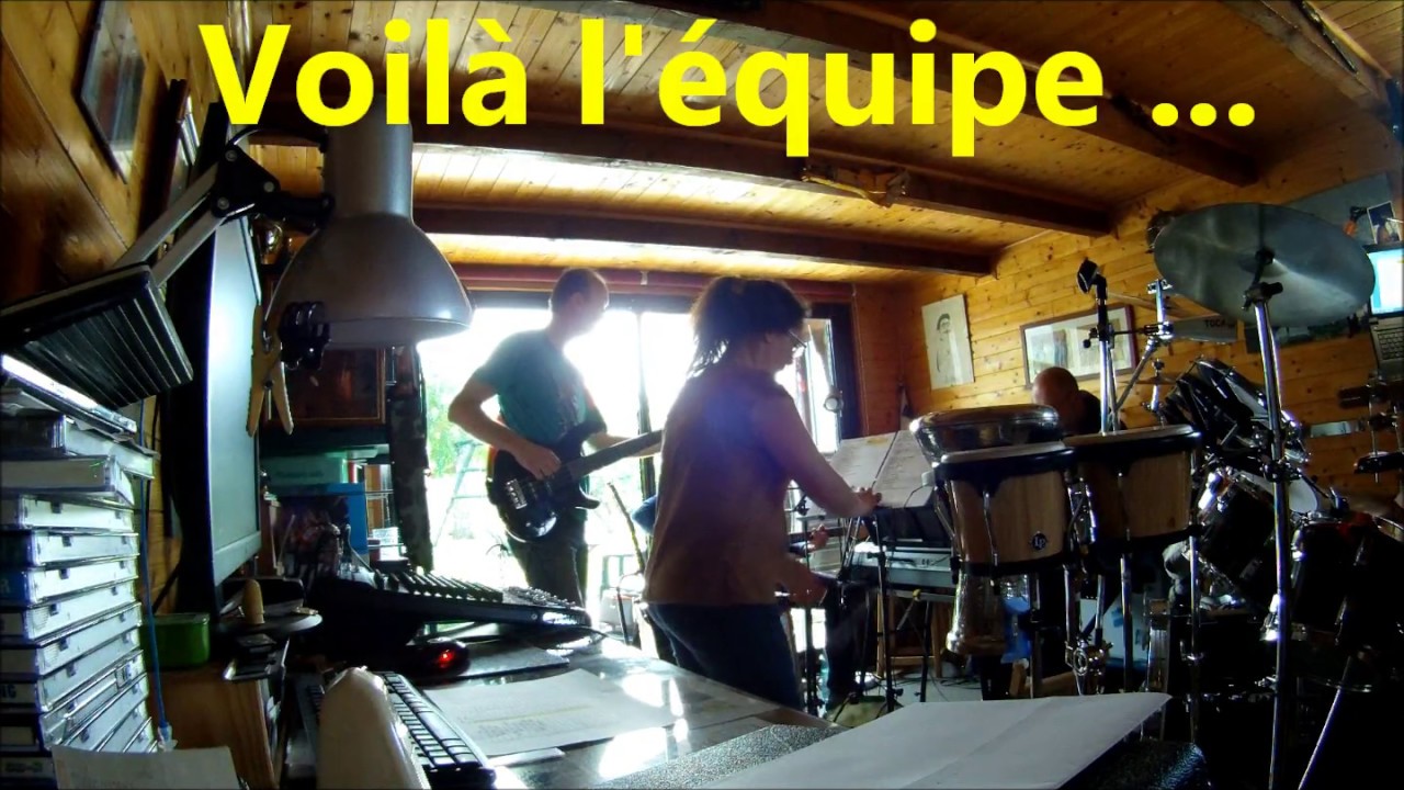 Gobie's Band en répétition "Comme on est venu" - YouTube