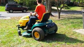 Yard-Man Revolution Zero Turn ride-on mower demo
