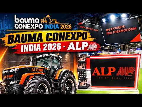 ALP MP3 Advanced Thermoplastic & Extrusion Solutions | bauma CONEXPO INDIA 2026