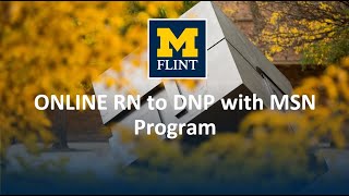 UM-Flint RN to DNP with MSN program