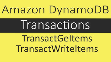 Amazon DynamoDB Transactions