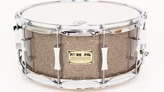 Pork Pie 6.5x14 Solid One-Piece Maple Snare Gun Glass Wrap