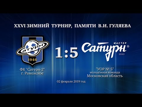 Видео к матчу ФК Сатурн-2 - УОР №5