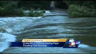 Flooding in Sequoyah County