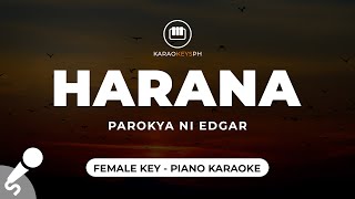 Harana - Parokya Ni Edgar (Female Key - Piano Karaoke)