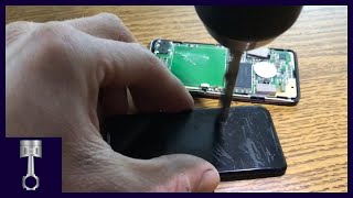 repairing my old MP3 player by DRILLING A HOLE into it