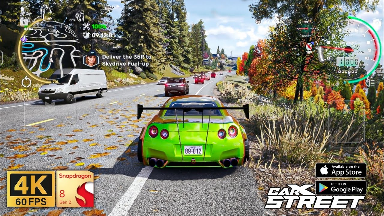 Carx Street mobile 4k graphics | Nissan GTR R34 | snapdragon 8 gen 2 ...