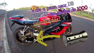 Vale a pena usar db killer em motos de 1000 cilindradas? -- Ponteira SC na srad