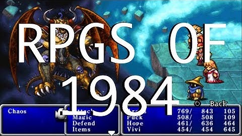 The History of RPGS - 1984