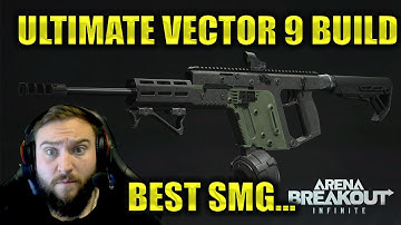 VECTOR 9 BEST BUILD INSANE Performance You Need to Try!- FULL BREAKDOWN - ARENA BREAKOUT INFINITE