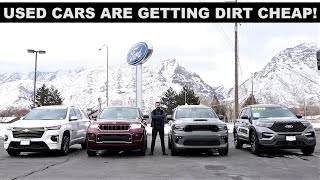 Used Cars Are About To Get Dirt Cheap!
