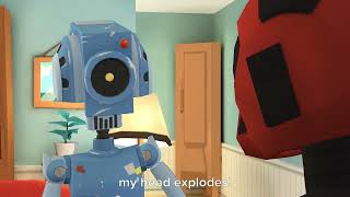 Evil robot gets grounded for nothing