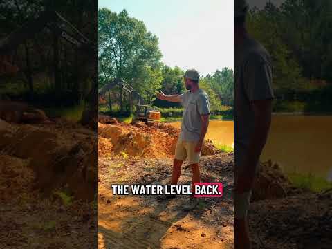 Here, Keith’s breaking down exactly what goes into extending a pond and what our process looks like